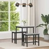 Valgomieji stalai 60 x 60 x 75 cm METALAS