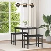 Valgomieji stalai 70 x 70 x 75 cm METALAS