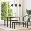 Valgomieji stalai 110 x 100 x 75 cm METALAS