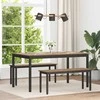 Valgomieji stalai 150 x 78 x 75 cm METALAS