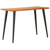 Valgomieji stalai Ruda ir juoda 110 x 55 x 78 cm