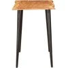 Valgomieji stalai Ruda ir juoda 110 x 55 x 78 cm