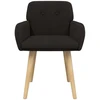 Valgomojo kėdės 2 pcs Bouclé Juoda 59 x 56 x 86 cm