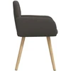 Valgomojo kėdės 2 pcs Bouclé Tamsiai pilka 59 x 56 x 86 cm