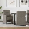 Valgomojo Kėdės su Ratukais 2 pcs Pilka 57 x 67 x 95 cm