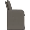 Valgomojo kėdės 2 pcs Šviesiai pilka 57 x 67 x 98 cm Linas