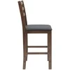 Valgomojo kėdės 2 pcs Šviesiai rudas 40 x 47,5 x 99,5 cm
