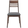 Valgomojo kėdės 2 pcs Šviesiai rudas 43 x 54 x 89 cm