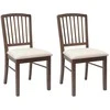 Valgomojo kėdės 2 pcs Šviesiai rudas 50 x 52,5 x 91 cm
