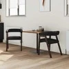 Valgomojo kėdės 2 pcs Šviesiai rudas 54 x 57 x 73 cm