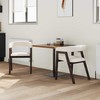 Valgomojo kėdės 2 pcs Šviesiai rudas 54 x 57 x 73 cm