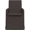 Valgomojo kėdės 2 pcs Tamsiai pilka 57 x 67 x 95 cm Linas