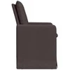 Valgomojo kėdės 2 pcs Tamsiai ruda 57 x 67 x 98 cm audinys