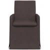 Valgomojo kėdės 2 pcs Tamsiai ruda 57 x 67 x 95 cm audinys