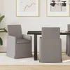 Valgomojo kėdės 2 pcs Tortora 57 x 67 x 95 cm audinys