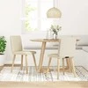 Modernhome Valgomojo kėdės, 2vnt., linas