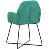 Valgomojo kėdės 4 pcs Aksomas Turkio 55 x 50 x 84 cm