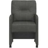 Valgomojo Kėdės su Ratukais 2 pcs Juoda 57 x 67 x 95 cm