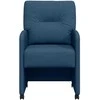 Valgomojo Kėdės su Ratukais 2 pcs Mėlyna 57 x 67 x 95 cm