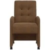 Valgomojo Kėdės su Ratukais 2 pcs Ruda 58 x 67 x 97 cm