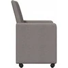 Valgomojo Kėdės su Ratukais 2 pcs Tortora 57 x 66 x 94 cm