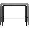 Valgomojo stalas 100 x 50 x 75 cm Apdirbta mediena Pilka Sonoma
