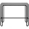 Valgomojo stalas 100 x 50 x 75 cm Apdirbta mediena Pilka Sonoma