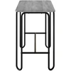 Valgomojo stalas 100 x 50 x 75 cm Apdirbta mediena Pilka Sonoma