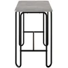 Valgomojo stalas 100 x 50 x 75 cm Apdirbta mediena Betono pilka