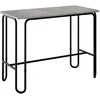 Valgomojo stalas 100 x 50 x 75 cm Apdirbta mediena Betono pilka