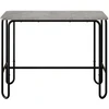 Valgomojo stalas 100 x 50 x 75 cm Apdirbta mediena Betono pilka