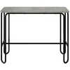 Valgomojo stalas 100 x 50 x 75 cm Apdirbta mediena Betono pilka