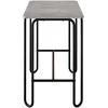 Valgomojo stalas 100 x 50 x 75 cm Apdirbta mediena Betono pilka