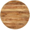 Valgomojo stalas, 100x100x75cm, neapdorota mango mediena