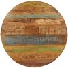 Valgomojo stalas, 100x100x75cm, perdirbta mediena, apskritas