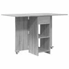 Valgomojo stalas 115 x 70 x 75 cm Apdirbta mediena Pilka Sonoma