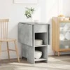 Valgomojo stalas 115 x 70 x 75 cm Apdirbta mediena Betono pilka