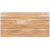 Valgomojo stalas, 120x60x76cm, akacijos medienos masyvas
