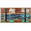 Valgomojo stalas, 120x60x76cm, perdirbtos medienos masyvas