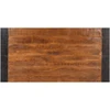 Valgomojo stalas, 140x70x76cm, neapdorota mango mediena