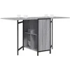 Valgomojo stalas 144 x 60 x 75 cm Apdirbta mediena Pilka Sonoma