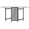 Valgomojo stalas 144 x 60 x 75 cm Apdirbta mediena Pilka Sonoma