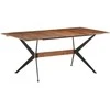 Valgomojo stalas, 180x90x76cm, mango medienos masyvas