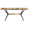 Valgomojo stalas, 180x90x76cm, mango medienos masyvas