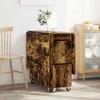 Valgomojo stalas 2 pcs 140 x 80 x 77 cm Apdirbta mediena