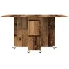 Valgomojo stalas 2 pcs 140 x 80 x 77 cm Apdirbta mediena