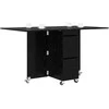 Valgomojo stalas 2 pcs 140 x 80 x 77 cm Apdirbta mediena
