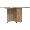Valgomojo stalas 2 pcs 140 x 80 x 77 cm Apdirbta mediena