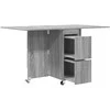 Valgomojo stalas 2 pcs 140 x 80 x 77 cm Apdirbta mediena
