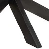 Valgomojo stalas, 200x100x75cm, perdirbtos medienos masyvas